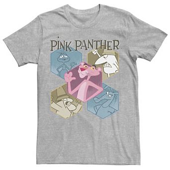 Men's Pink Panther Hexagonal Portraits Graphic Tee