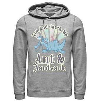 Men's Pink Panther Ant And Aardvark Try And Catch Me Graphic Hoodie