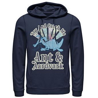Men's Pink Panther Ant And Aardvark Try And Catch Me Graphic Hoodie