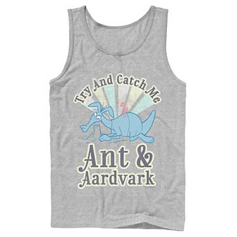 Men's Pink Panther Ant And Aardvark Try And Catch Me Tank Top