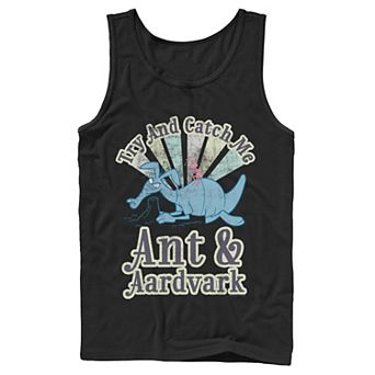 Men's Pink Panther Ant And Aardvark Try And Catch Me Tank Top