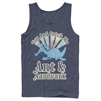 Men's Pink Panther Ant And Aardvark Try And Catch Me Tank Top