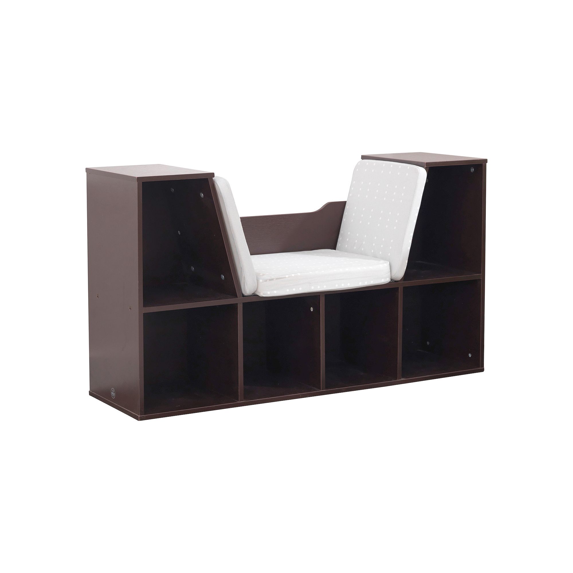 KidKraft Bookcase with Reading Nook, Brown
