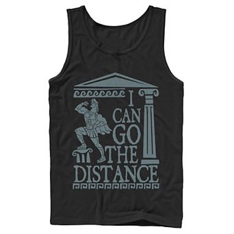 Men's Disney's Hercules Go The Distance Greek Art Tank Top