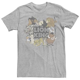 Disney's The Lion King Men's Leaf Collage Tee