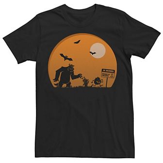 Disney / Pixar's Monsters, Inc. Men's Group Halloween Silhouettes Tee