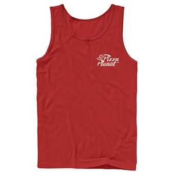 Men's Disney / Pixar Toy Story Pizza Planet Logo Pocket Tank Top
