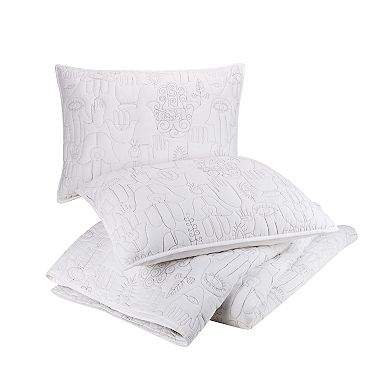 Jungalow Hamsa Quilt Set