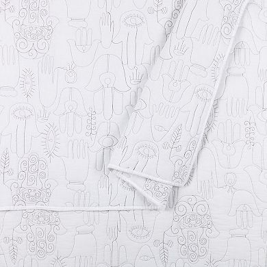 Jungalow Hamsa Quilt Set