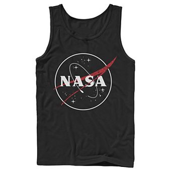 Men's NASA Hollow Circle Logo Graphic Tank Top