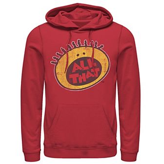 Men's Nickelodeon All That Classic Vintage Face Logo Title Graphic Hoodie