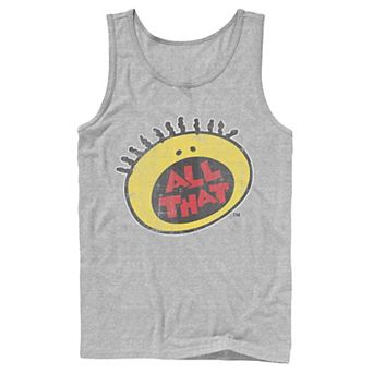 Men's Nickelodeon All That Classic Vintage Face Logo Title Graphic Tank Top