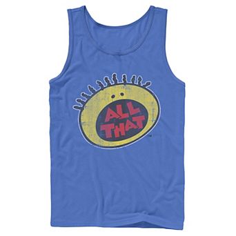 Men's Nickelodeon All That Classic Vintage Face Logo Title Graphic Tank Top