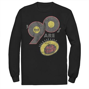Men's Nickelodeon All That The Nineties Are Vintage Retro Long Sleeve Graphic Tee