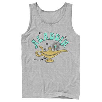 Men's Disney's Aladdin Live Action Ornate Lamp Sketch Tank Top