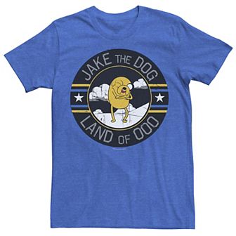 Men's Cartoon Network Adventure Time Jake The Dog Land Of Ooo Tee