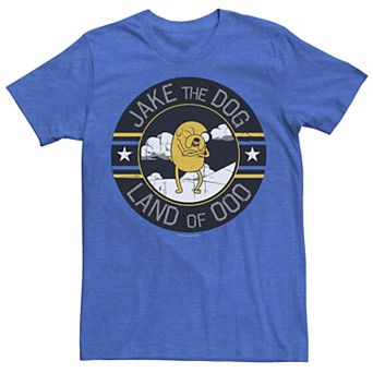 Men's Cartoon Network Adventure Time Jake The Dog Land Of Ooo Tee