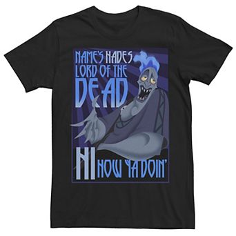 Men's Disney's Hercules The Name's Hades Quote Tee