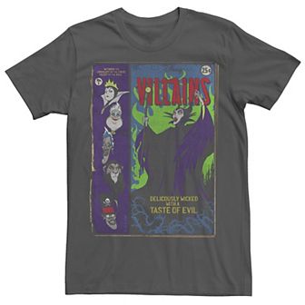 Disney's Villains Men's Deliciously Wicked Comic Tee