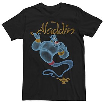 Disney's Aladdin Men's Distressed Genie Floating Tee