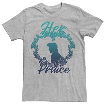 Men's Disney's The Little Mermaid Her Prince Couples Tee