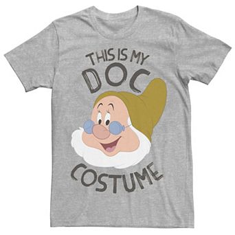 Men's Disney's Snow White and the Seven Dwarfs This Is My Doc Costume Halloween Tee