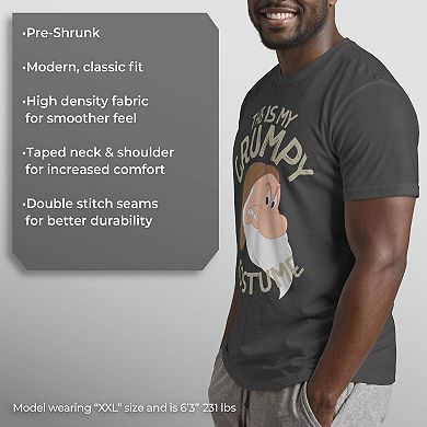 Men's Disney's Snow White and the Seven Dwarfs This Is My Grumpy Costume Halloween Tee