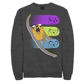 Men's Cartoon Network Adventure Time Jake Emotions Sweatshirt