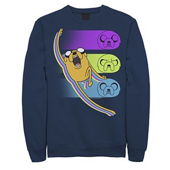 Men's Cartoon Network Adventure Time Jake Emotions Sweatshirt