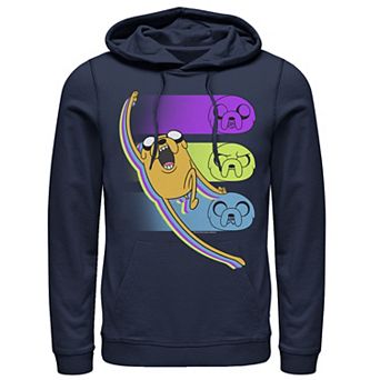 Men's Cartoon Network Adventure Time Jake Emotions Hoodie