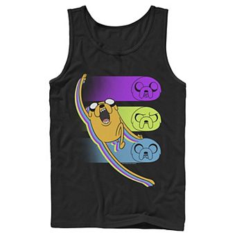 Men's Cartoon Network Adventure Time Jake Emotions Tank Top