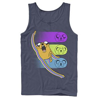 Men's Cartoon Network Adventure Time Jake Emotions Tank Top