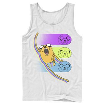 Men's Cartoon Network Adventure Time Jake Emotions Tank Top