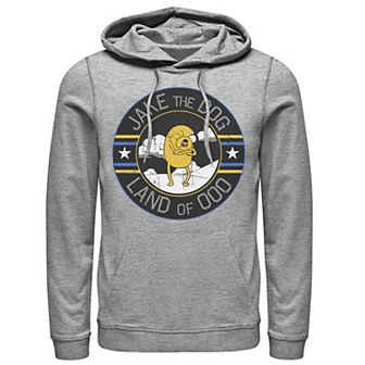 Men's Cartoon Network Adventure Time Jake The Dog Land Of Ooo Hoodie