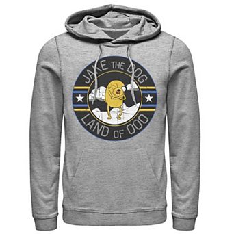 Men's Cartoon Network Adventure Time Jake The Dog Land Of Ooo Hoodie