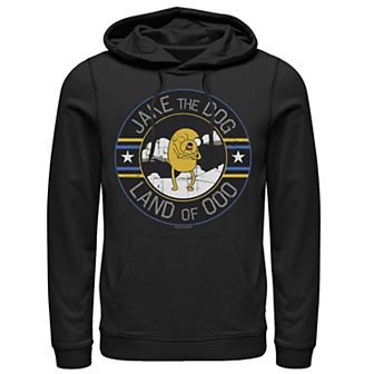 Men's Cartoon Network Adventure Time Jake The Dog Land Of Ooo Hoodie
