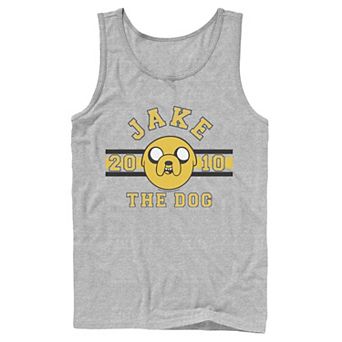 Men's Cartoon Network Adventure Time Jake The Dog Land Of Ooo Tank Top