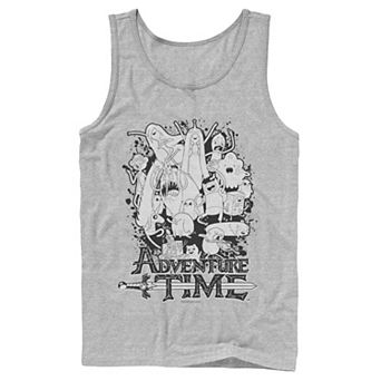 Men's Cartoon Network Adventure Time Splash Tank Top