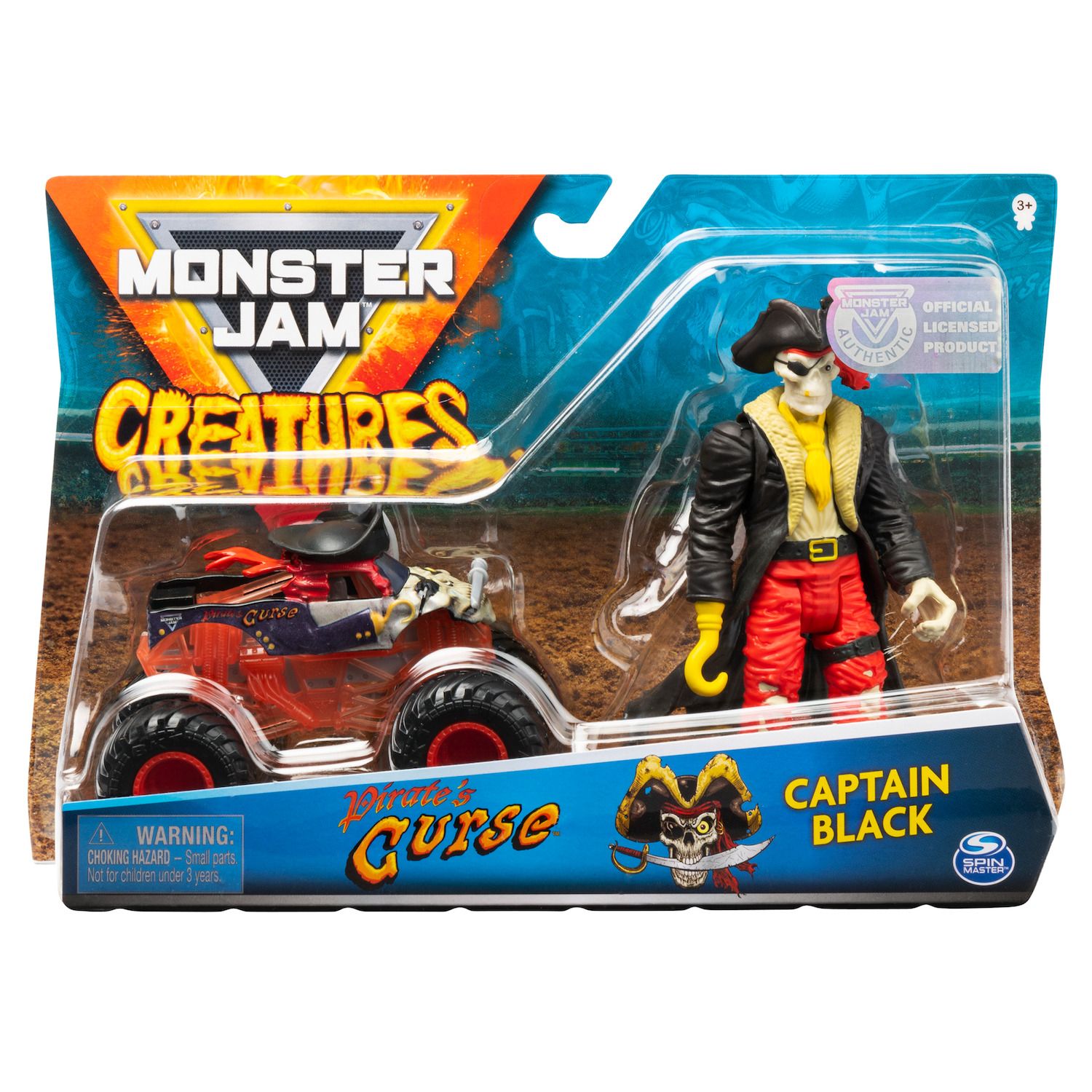 hot wheels monster jam pirate's curse