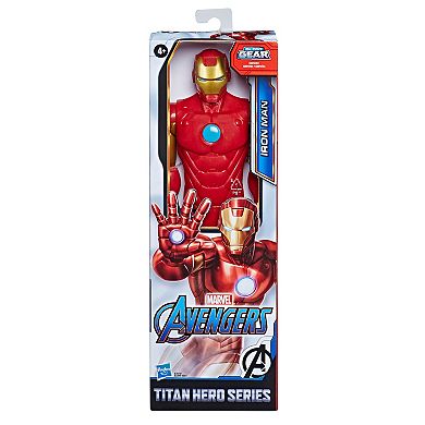 Marvel Avengers Titan Hero Series Blast Gear Iron Man Action Figure by Hasbro