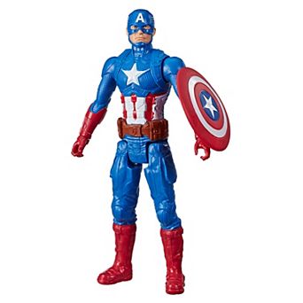 Marvel Avengers Titan Hero Series Blast Gear Captain America Action Figure by Hasbro