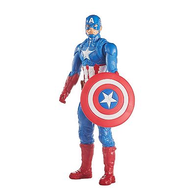 Marvel Avengers Titan Hero Series Blast Gear Captain America Action Figure by Hasbro