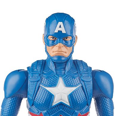 Marvel Avengers Titan Hero Series Blast Gear Captain America Action Figure by Hasbro