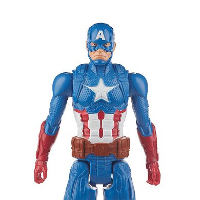 Marvel Avengers Titan Hero Series Blast Gear Captain America Action Figure by Hasbro