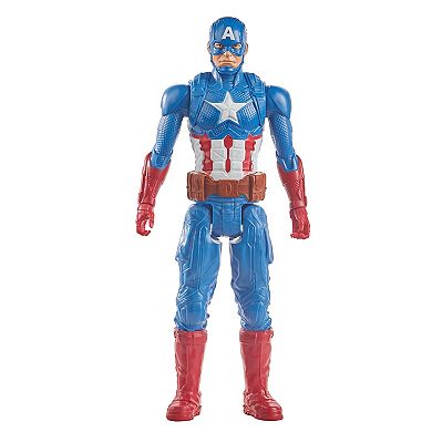Marvel Avengers Titan Hero Series Blast Gear Captain America Action Figure by Hasbro