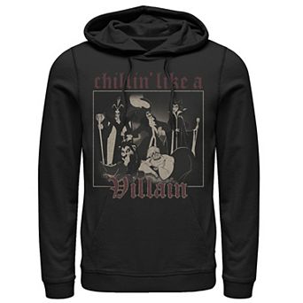 Disney Villains Chillin' Like A Villain Group Portrait Men's Hoodie