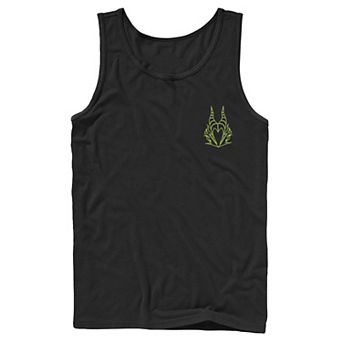 Disney's Villains Maleficent Men's Pocket Outline Tank Top