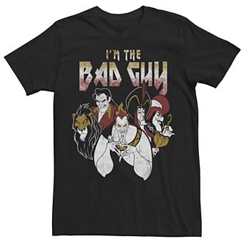Disney Villains Men's I'm The Bad Guy Group Portrait Tee