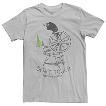 Men's Disney's Sleeping Beauty Don't Touch Spinning Wheel Tee