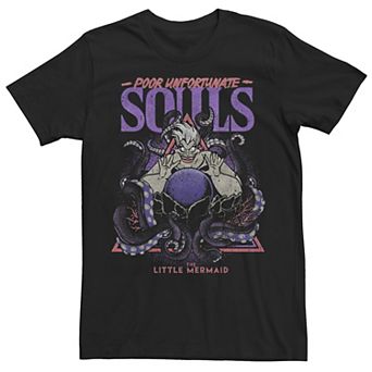 Men's Disney's The Little Mermaid Ursula Poor Unfortunate Souls Tee